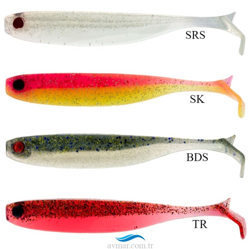  990TL ve Üzeri Alışverişe   Mustad Mezashi Z-Tail 9cm 6lı Silikon Yem   SADECE   139TL  