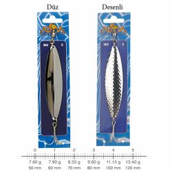 AlbaStar 303 Desenli Lüfer Olta Kaşığı - 2