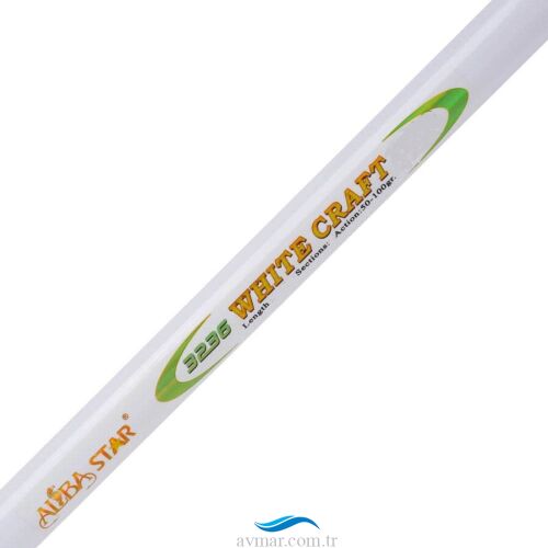 Albastar 3236 White Craft Teleskopik Olta Kamışı - 4