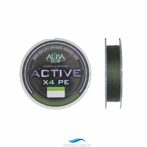 Albastar Active 4X L. Green 150m Örgü İp Misina