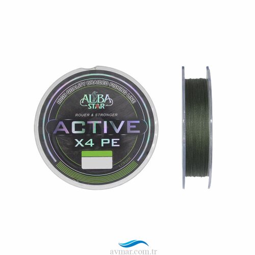 Albastar Active 4X L. Green 150m Örgü İp Misina - 1