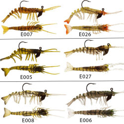 Albastar Gamba 5cm Silikon Karides Yem - 1