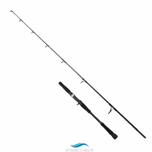 Albastar Novus 180cm 100-300gr Tetikli Tekne Bot Kamışı - 3