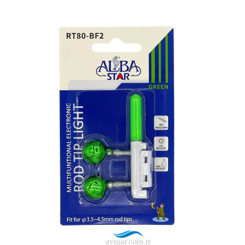 Albastar Pilli Olta Ucu Işığı Zilli Yeşil - 1