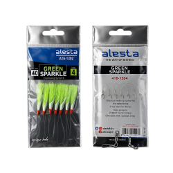 Alesta Green Sparkle Rig X0244 7li Çapari - 1