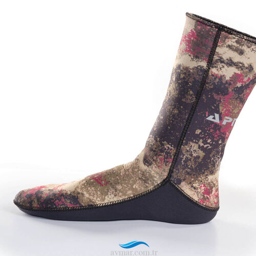 Apnea 3mm Kamuflaj Çorap - 3