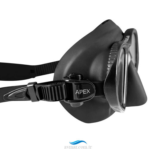 Apnea Apex Siyah Dalış Maskesi - 3