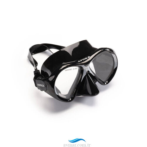 Apnea Assos Siyah Dalış Maskesi - 1