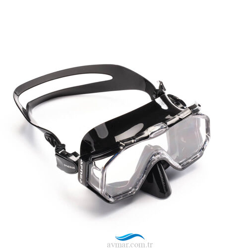 Apnea Ephesus Siyah Dalış Maskesi (1)