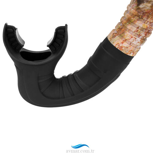 Apnea Race Brown Kamuflaj Şnorkel (1)