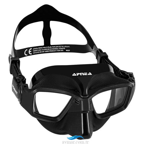Apnea Robust Siyah Dalış Maskesi - 1