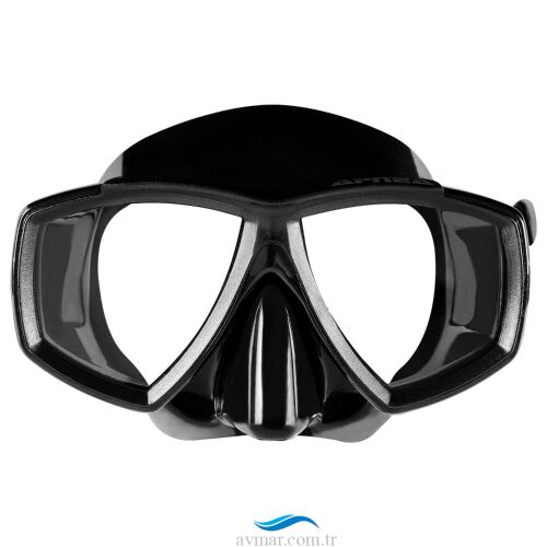Apnea Seagul Silikon Siyah Dalış Maskesi (1)