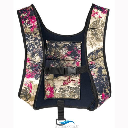 Apnea Sırt Yeleği Kamuflaj Ağırlık Hariç