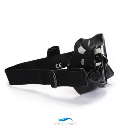 Apnea Smyrna Siyah Dalış Maskesi - 3