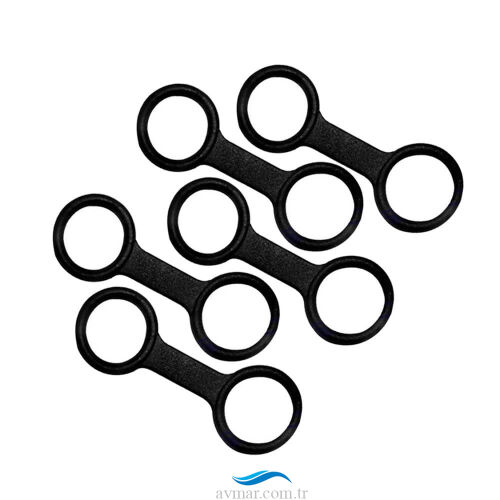 Apnea Şnorkel Halkası 5 li Paket - 1