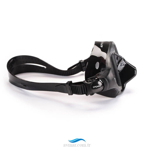 Apnea Spearo Siyah Dalış Maskesi - 3