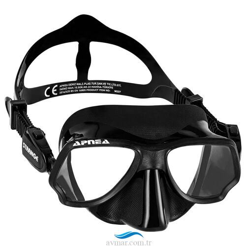 Apnea Strange Siyah Dalış Maskesi - Apnea
