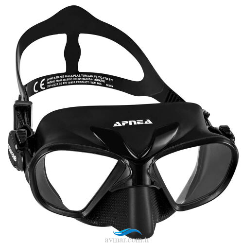 Apnea Superb Siyah Dalış Maskesi - Apnea
