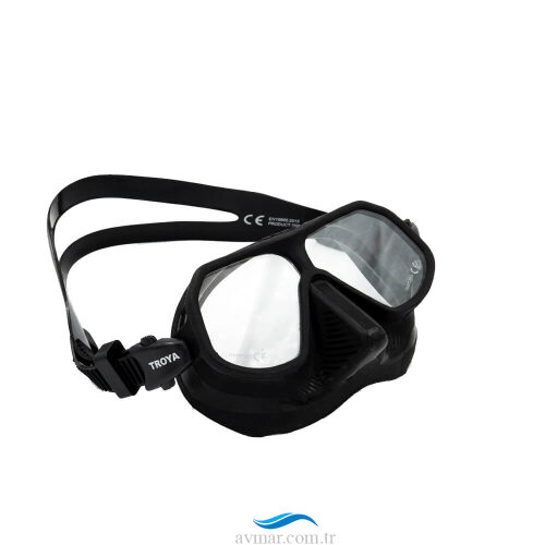 Apnea Troya Siyah Dalış Maskesi - 3