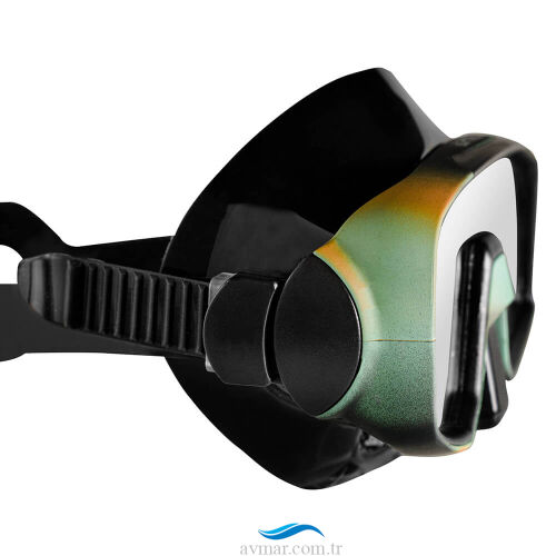 Apnea Ultra Silikon Kamuflaj Dalış Maskesi - 3