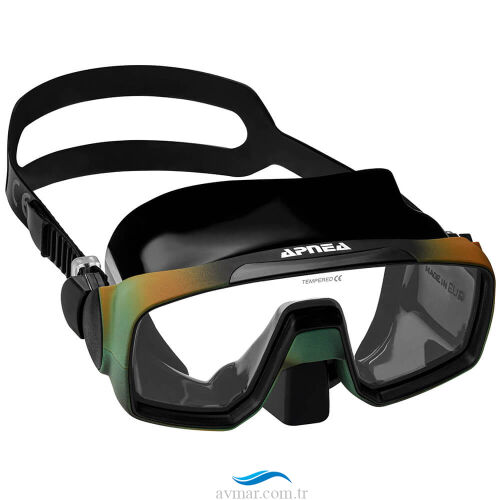 Apnea Ultra Silikon Kamuflaj Dalış Maskesi - Apnea