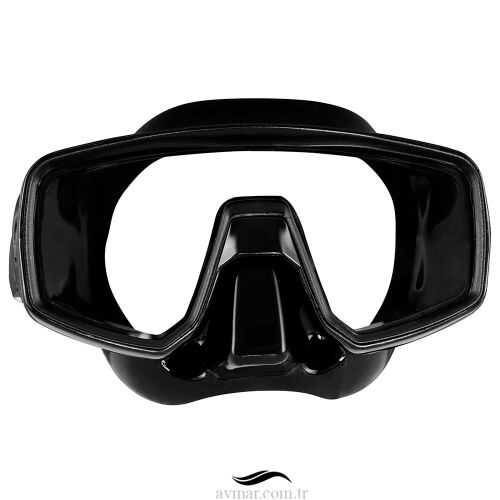 Apnea Ultra Silikon Siyah Dalış Maskesi - 2