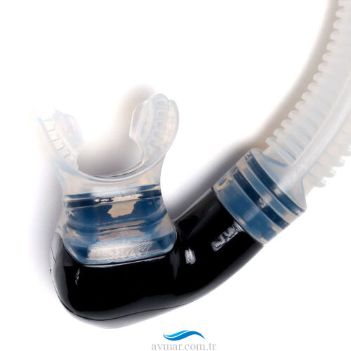 Apnea Wave Siyah Şnorkel - 2