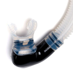 Apnea Wave Siyah Şnorkel - 2