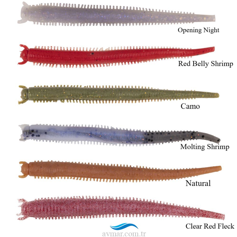 Berkley Gulp SW FAT Sandworm 10cm Kokulu Silikon Yem