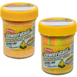 Berkley Powerbait Natural Glitter Trout Bait Garlic Suni Yem - 1