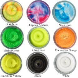 Berkley Powerbait Natural Glitter Trout Bait Garlic Suni Yem - 2