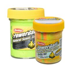 Berkley Powerbait Natural Glitter Trout Bait Garlic Hamur Sahte Yem - 1