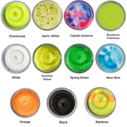 Berkley Powerbait Natural Glitter Trout Bait Garlic Hamur Sahte Yem - 2