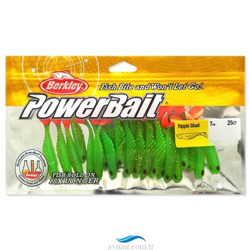 Berkley Powerbait Ripple Shad 7cm Silikon Sahte Yem 25li - Berkley