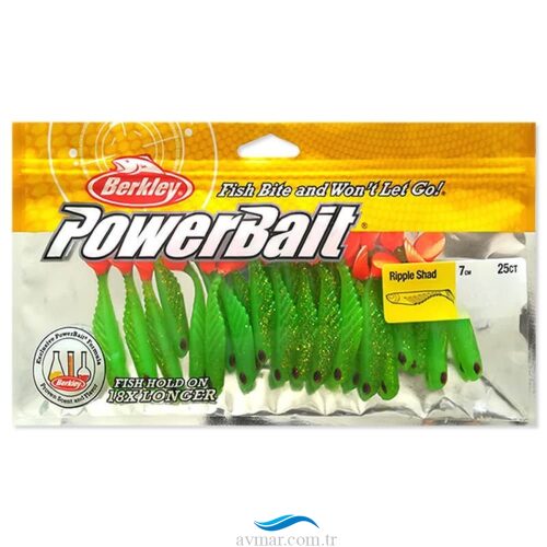 Berkley Powerbait Ripple Shad 7cm Silikon Sahte Yem 25li