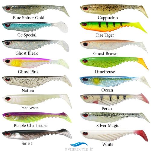 Berkley Powerbait Ripple Shad 7cm Silikon Sahte Yem 6lı (1)