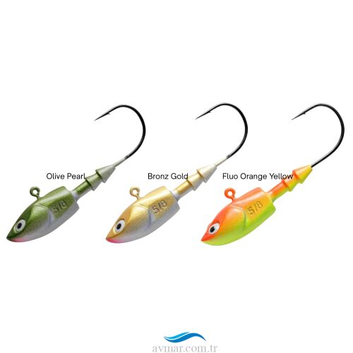 Berkley Powerjig Deep Jighead Fluo Orange