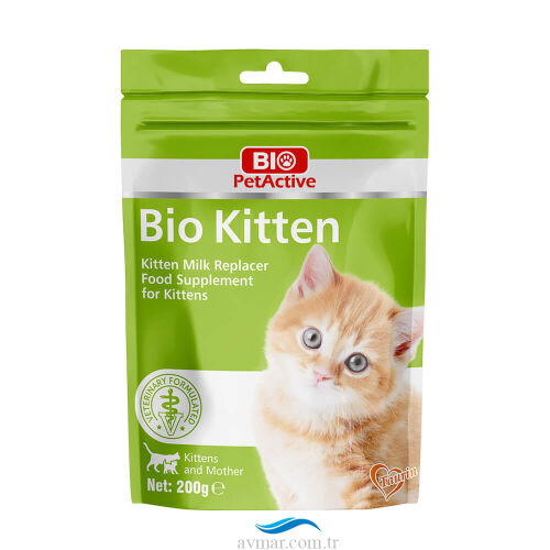 Bio Petactive Bio Kitten Süt Tozu 200gr - Bio Petactive