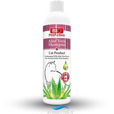 Bio Petactive Kedi Şampuanı Aloe Vera Özlü 250ml - 1