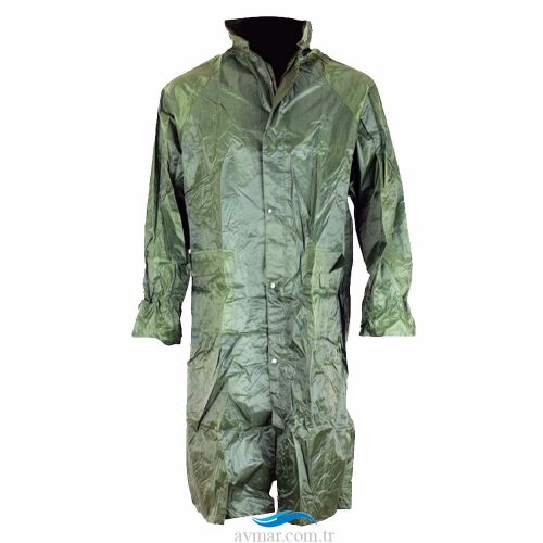Bison Yeşil Pardesü Yağmurluk
