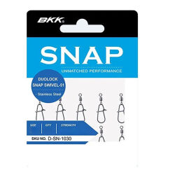 BKK Duolock Snap Swivel-51 Klipsli Fırdöndü - 1