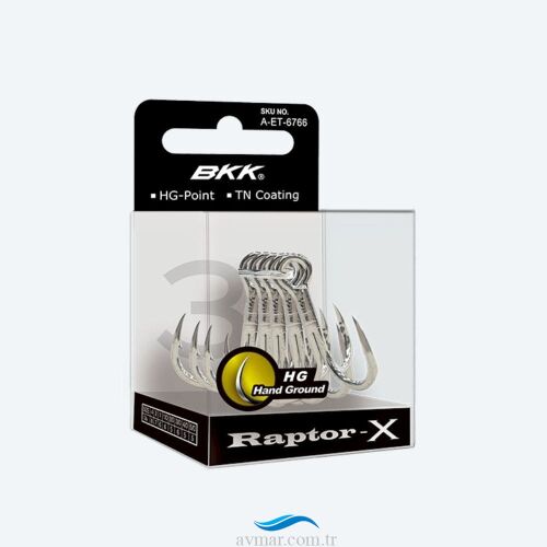 BKK Raptor-X Üçlü Olta İğnesi - 1