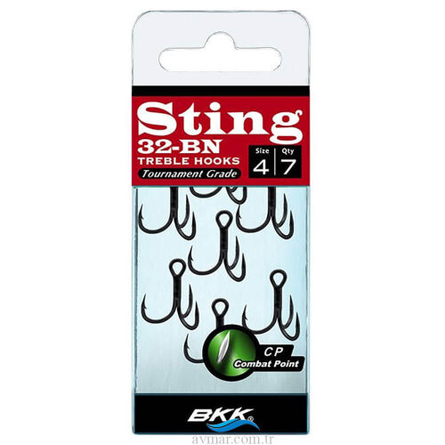 BKK Sting-32 BN Üçlü Olta İğnesi - 1
