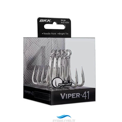 BKK Viper-41 Üçlü Olta İğnesi - 1