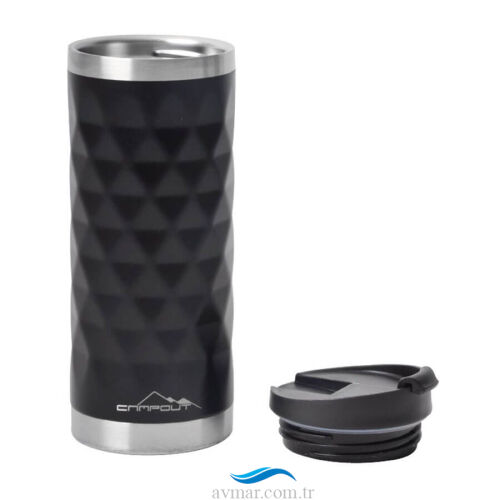 Campout Çay Kahve Termosu 500ml Siyah (1)