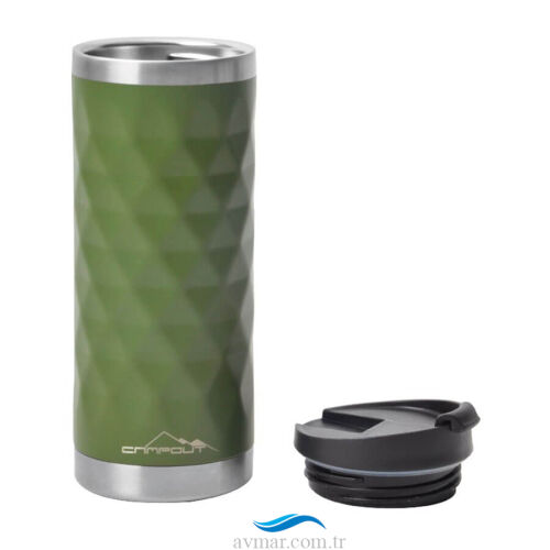 Campout Çay Kahve Termosu 500ml Yeşil (1)