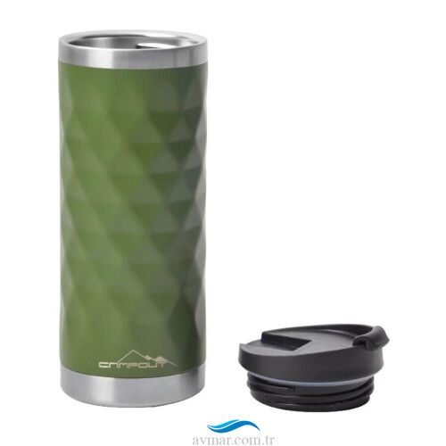 Campout Çay Kahve Termosu 500ml Yeşil - 5