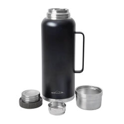 Campout Çift Katmanlı Termos 2600ml Siyah - 5