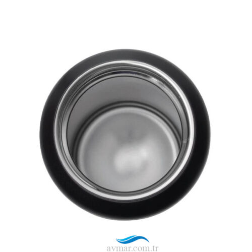 Campout Çift Katmanlı Yemek ve Buz Termosu 1000ml Siyah - 3