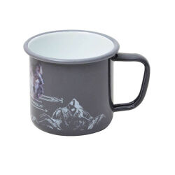 Campout Emaye Kupa Gri - 4